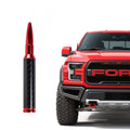 5.5IN Carbon Fiber 50 Cal Bullet Short Antenna for Ford F150 2009-2026,2017-2026 F250 F350 Super Duty,Bronco 2021-2026,Truck Antenna for F150 Accessories