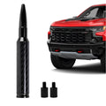 Carbon Fiber Truck Antenna for Chevy Silverado 1500 2500 3500 & GMC Sierra 1999-2025,Chevy Silverado Antenna Truck Accessories,Short Car Video Antennas