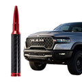 5.5IN Carbon Fiber 50 Cal Bullet Short Antenna for Dodge Ram 1500 2500 3500 1990-2026,Truck Antenna for Ram 1500 Accessories