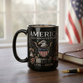 FirFiltr 250th Anniversary Coffee Mug,1776-2026 Vintage Patriotic Design