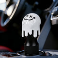 Universal Ghost Gear Shift Knob with 3 Threaded Adapters M8 M10 M12,Fits for Most Vehicles,Spooky Car Accessories Funny Gear Shifter Handle On Halloween